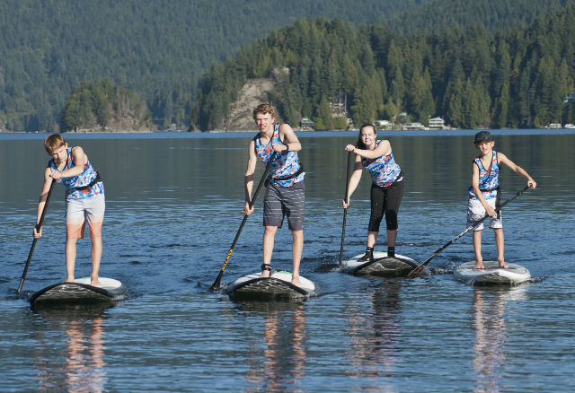 Youth Sup Camp Stand Up Paddleboard Deep Cove Kayak